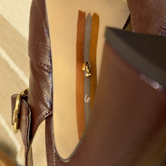 Sam Edelman size 6 square toe sling back pumps - Picture 7 of 8